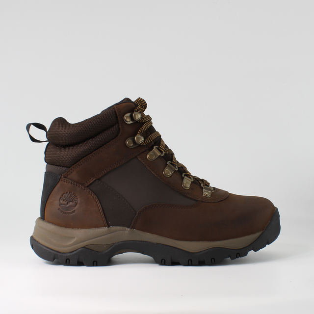 Timberland Keele Ridge Mid Hiker Brown Leather Womens Lace Up Boots A163L