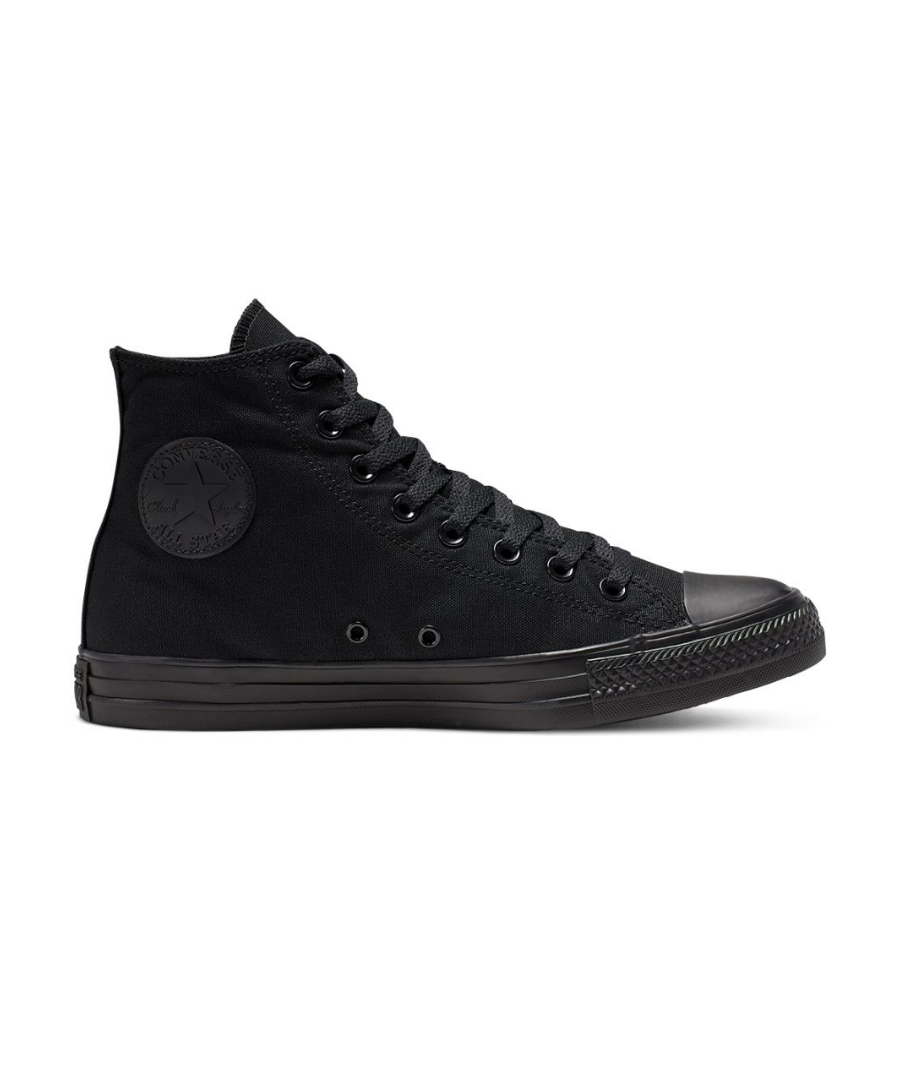 Converse All Star Unisex Chuck Taylor High Top Sneakers - Black Monochrome