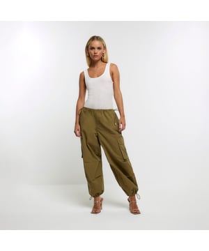 Cargo Leggings with Pockets for Women Casual Skinny Pockets High Waist Pants  Stretch Bound Feet Ripstop Cargo Trouser Army Green at  Women's  Clothing store
