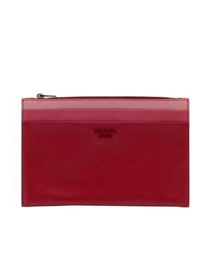 Sophie Hulme Handbags Curved Fine Leather Wallet  Leather pocket wallet,  Real leather wallet, Pink leather wallet