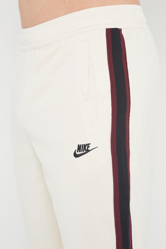Nike Mens Tribute Poly Tracksuit In Cream