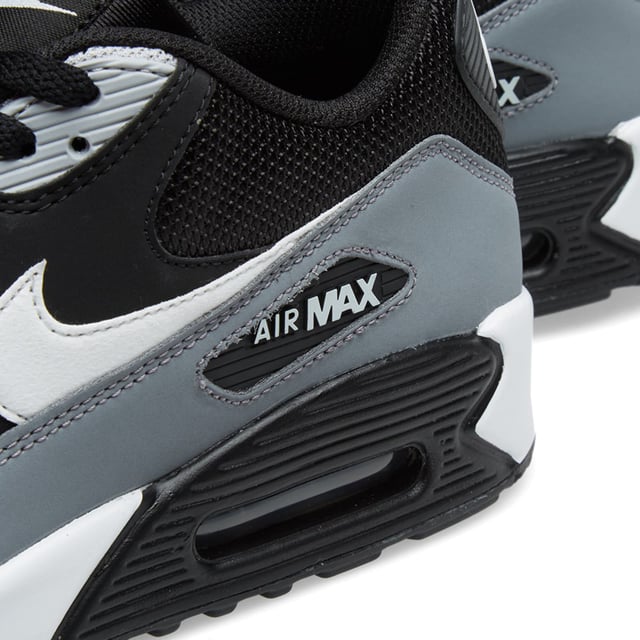 Nike Air Max 90 Essential Trainers Black & Grey