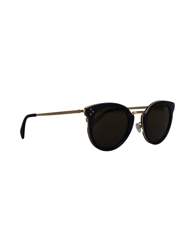 Celine CL40011U Sunglasses in Gold Metal
