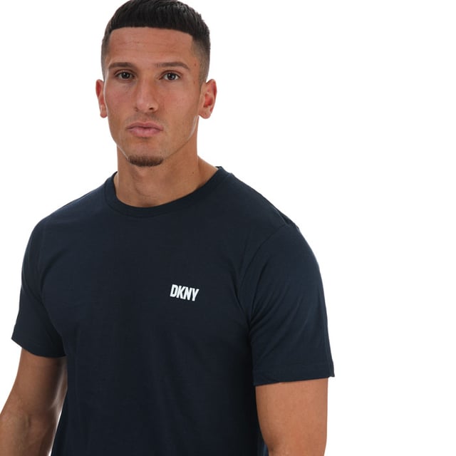 Men\'s Pack DKNY White 3 Lounge Navy in T-Shirts Giants