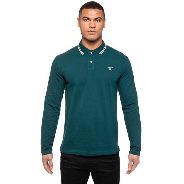 Gant | Mens Long Sleeve Polo Shirts