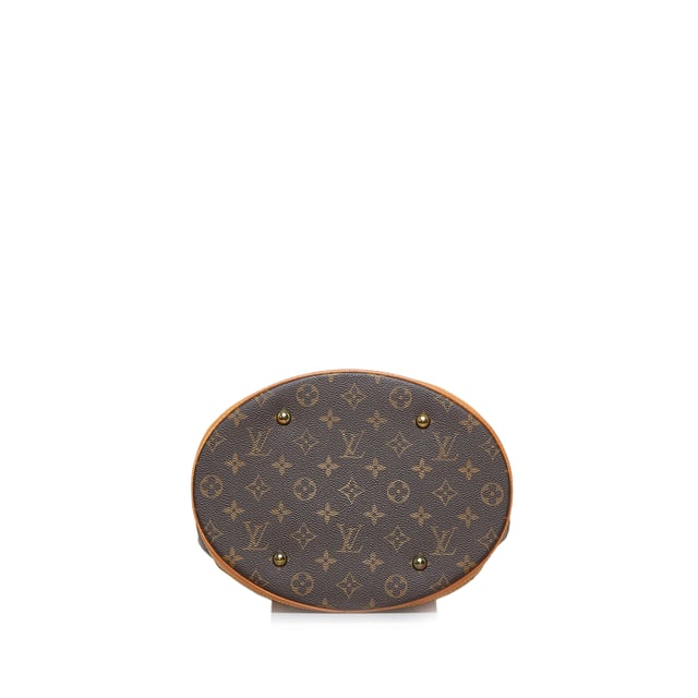 Brown Louis Vuitton Monogram Bucket GM