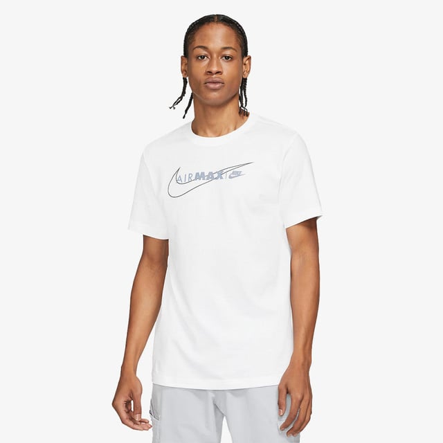 Nike Sportswear Men's Air Max Short Sleeve T Shirt, White