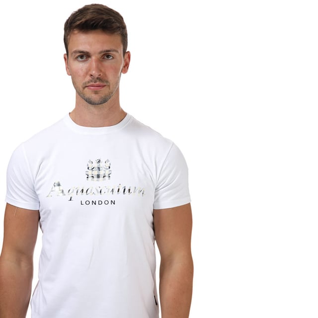 Men's Aquascutum T-Shirt in White