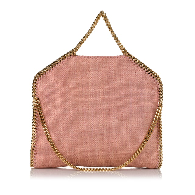Vintage Stella McCartney Falabella Boucle Fold-Over Tote Bag Pink