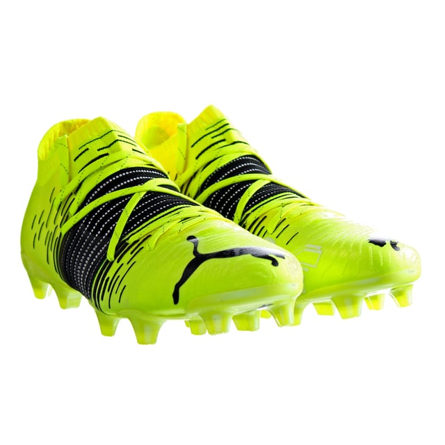 Puma Future Z 1.1 FG/AG Yellow Mens Football Boots