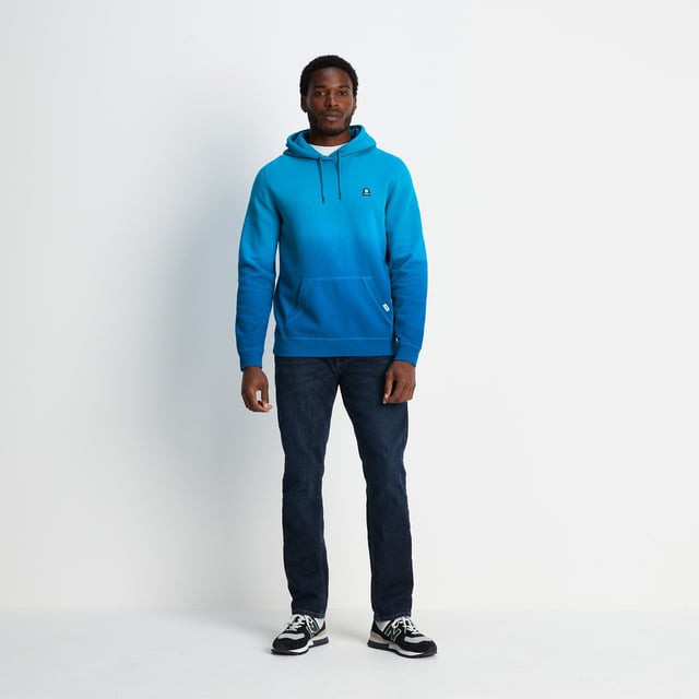 Baslow Mens Hoody Tropical Blue Ombre