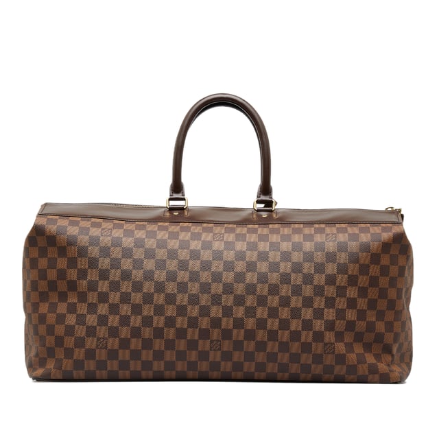 Louis Vuitton Greenwich Pm Brown Canvas Handbag (Pre-Owned)
