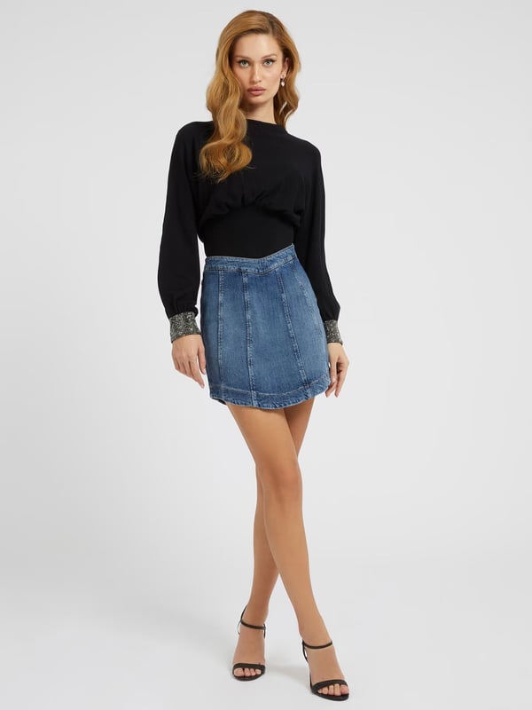 GUESS Womens Jillian Mini Skirt