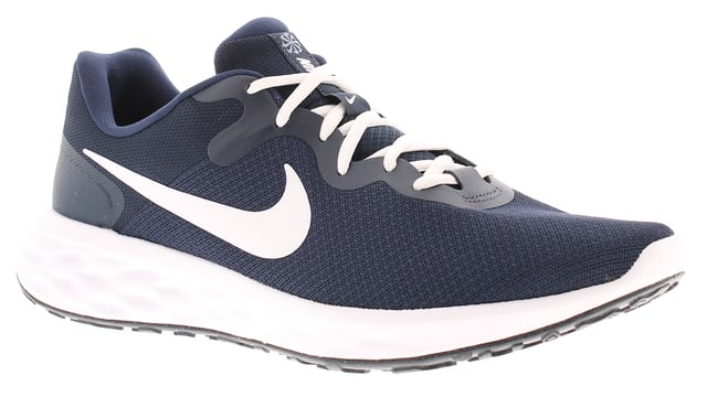 Nike Mens Running Trainers revolution 6 next Lace Up navy